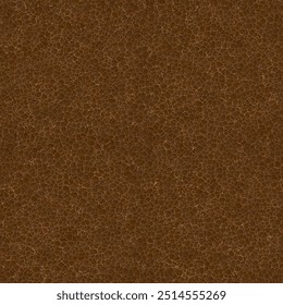 Textura de Vector sin costuras de cuero marrón oscuro
