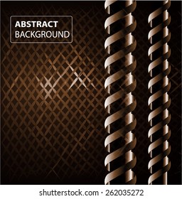 Dark brown Light Abstract Technology background for computer graphic website internet and business. text box. Brochure. card. wave. label. banner