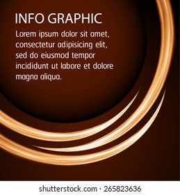 Dark brown Light Abstract Technology background for computer graphic website internet and business. text box. Brochure. card. banner.
