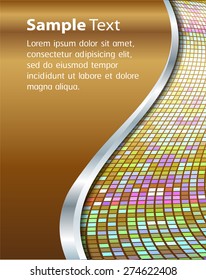 dark brown Light Abstract Technology background computer graphic website internet and business. circuit. vector illustration. text box. Brochure. card. banner flyer magazine. Design label.