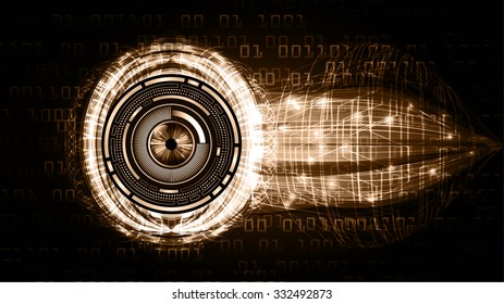 dark brown Light Abstract Technology background for computer graphic website internet business. circuit. illustration. digital. infographics. binary code background.