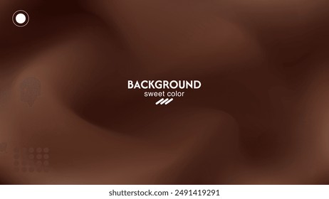 Dark brown soft abstract combination background. Minimalist pastel color design.