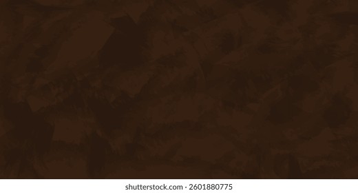 Dark brown texture vector with a grunge background and abstract paint. Rough surface and textured pattern, perfect for vector designs, distressed textures, or grungy designs with an abstract texture.