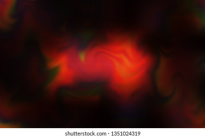 Dark Brown vector abstract blurred background. A completely new colored illustration in blur style. The best blurred design for your business.