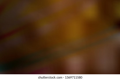 Dark Brown vector abstract blurred background. New colored illustration in blur style with gradient. Completely new design for your business.