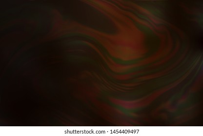 Dark Brown vector abstract blurred background. Glitter abstract illustration with gradient design. New design for your business.