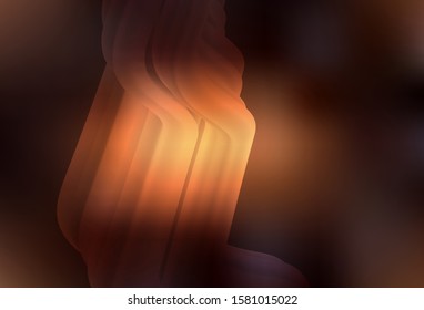 Dark Brown vector abstract blurred background. New colored illustration in blur style with gradient. New style design for your brand book.