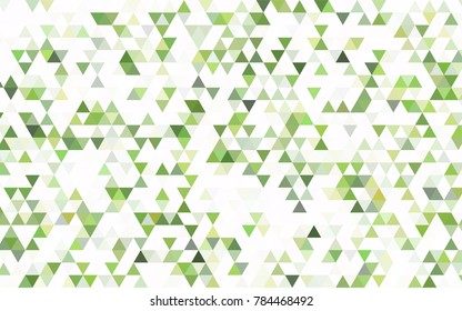 Dark Brown vector abstract mosaic pattern. An elegant bright illustration with gradient. A completely new design for your business.