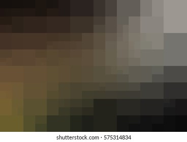 Dark brown vector abstract textured polygonal background. Blurry rectangle design. Pattern can be used for background.