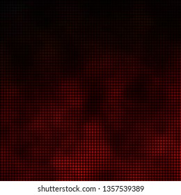 Dark Brown vector backdrop with circles. Glitter abstract illustration with colorful drops. Pattern for wallpapers, curtains.