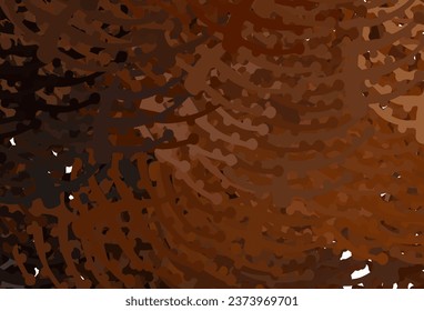 Dark Brown vector background with abstract shapes. Simple colorful illustration with abstract gradient shapes. Background for a cell phone.