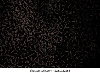 Dark Brown vector background with stright stripes. Shining colored illustration with sharp stripes. Template for your beautiful backgrounds.