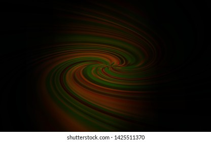 Dark Brown vector blurred bright pattern. Colorful illustration in abstract style with gradient. Completely new design for your business.