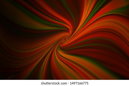 Dark Brown vector blurred bright pattern. A completely new colored illustration in blur style. Background for designs.
