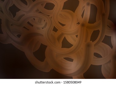 Dark Brown vector blurred bright texture. New colored illustration in blur style with gradient. Elegant background for a brand book.