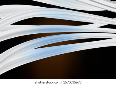 Dark Brown vector blurred pattern. An elegant bright illustration with gradient. New style for your business design.