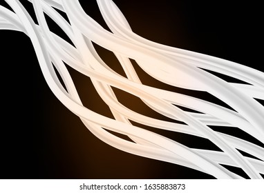 Dark Brown vector blurred pattern. Shining colorful illustration in smart style. Elegant background for a brand book.