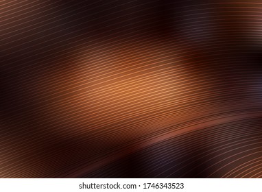 Dark Brown vector blurred shine abstract texture. Colorful illustration in abstract style with gradient. New style design for your brand book.