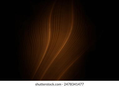 Dark Brown vector blurred shine abstract template. Abstract colorful illustration with gradient. New way of your design.
