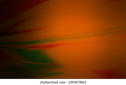 Dark Brown vector blurred template. Abstract colorful illustration with gradient. New way of your design.