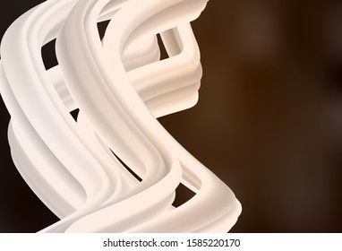 Dark Brown vector colorful abstract texture. New colored illustration in blur style with gradient. Completely new design for your business.