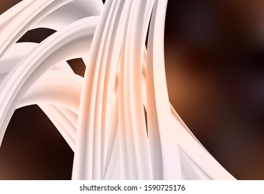 Dark Brown vector colorful abstract texture. Abstract colorful illustration with gradient. The best blurred design for your business.