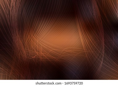 Textura abstracta de color vectorial oscuro marrón. Brillante ilustración colorida de estilo elegante. Diseño completamente nuevo para su negocio.
