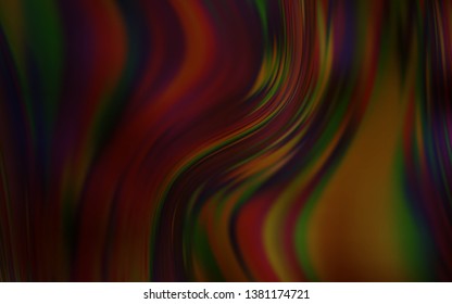 Dark Brown vector colorful blur backdrop. New colored illustration in blur style with gradient. The best blurred design for your business.