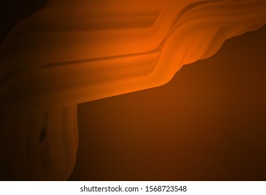 Dark Brown vector colorful blur backdrop. Colorful illustration in abstract style with gradient. Blurred design for your web site.