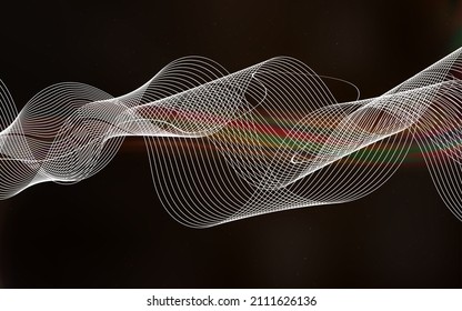 Dark Brown vector colorful blur backdrop. Creative illustration in halftone style with gradient. Elegant background for a brand book.