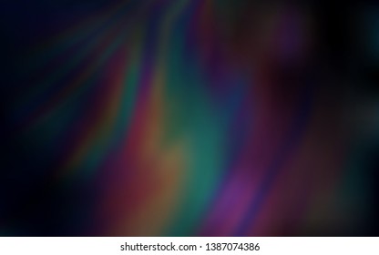 Dark Brown vector glossy abstract backdrop. Shining colored illustration in smart style. Completely new design for your business.