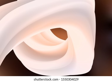Dark Brown vector glossy abstract backdrop. Modern abstract illustration with gradient. Background for a cell phone.