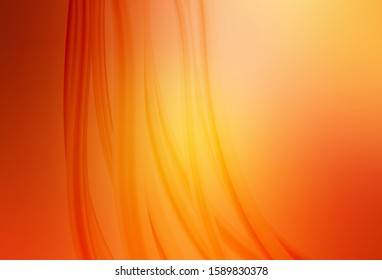 Dark Brown vector glossy abstract layout. A completely new colored illustration in blur style. Background for a cell phone.