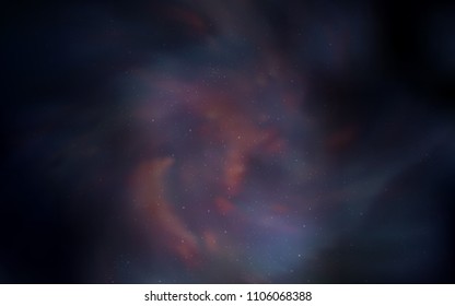 Dark Brown vector layout with cosmic stars. Shining illustration with sky stars on abstract template. Pattern for astrology websites.