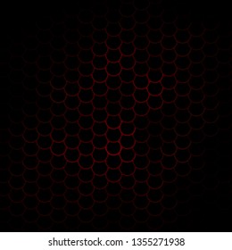 Dark Brown vector pattern with circles. Abstract illustration with colorful spots in nature style. Pattern for booklets, leaflets.