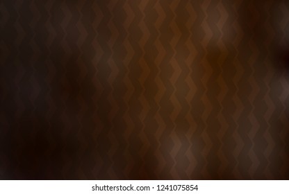 Dark Brown vector pattern with sharp lines. Lines on blurred abstract background with gradient. Pattern for ads, posters, banners.