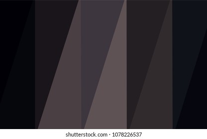 Dark Brown vector polygon abstract background. Colorful illustration in abstract style with gradient. Brand-new style for your business design.