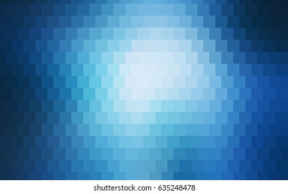 Dark Brown vector polygonal illustration, which consist of rectangles. Rectangular pattern for your business design. Geometric background in Origami style with gradient. 