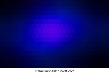 Dark Brown vector polygonal illustration, which consist of rectangles. Rectangular pattern for your business design. Geometric background in Origami style with gradient. 