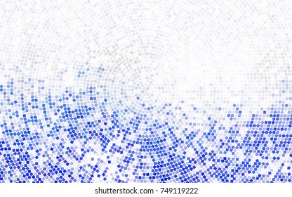 Dark Brown vector polygonal illustration, which consist of rectangles. Rectangular pattern for your business design. Geometric background in Origami style with gradient. 