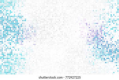 Dark Brown vector polygonal illustration, which consist of rectangles. Rectangular pattern for your business design. Geometric background in Origami style with gradient. 
