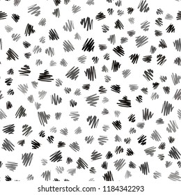 Dark Brown vector seamless cover with stright stripes. Modern geometrical abstract illustration with Lines. Smart design for your business advert.