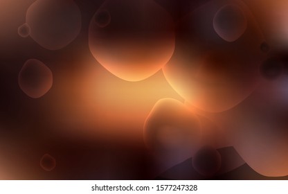 Dark Brown vector template with bent ribbons. Modern gradient abstract illustration with bandy lines. Brand-new design for your ads, poster, banner.