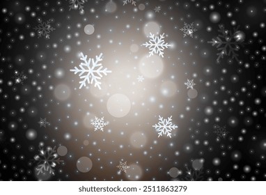 Dark Brown vector template in carnival style. A colorful design in Christmas style with gradient. Pattern for school, grammar websites.