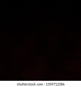 Dark Brown vector texture with circles. Colorful illustration with gradient dots in nature style. New template for your brand book.