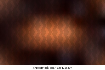 Dark Brown vector texture with colored lines. Modern geometrical abstract illustration with Lines. Template for your beautiful backgrounds.