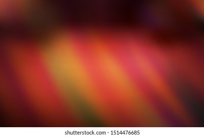 Dark Brown vector texture with colored lines. Shining colored illustration with sharp stripes. Best design for your ad, poster, banner.