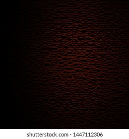 Dark Brown vector texture with curves. Colorful geometric sample with gradient curves.  Pattern for ads, commercials.