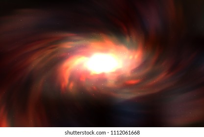 Dark Brown vector texture with milky way stars. Modern abstract illustration with Big Dipper stars. Pattern for astrology websites.