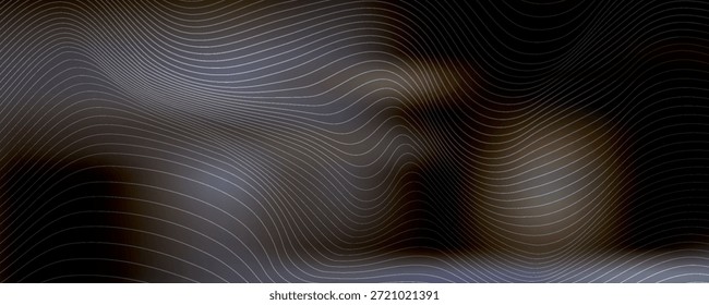 Fondo de Vertical marrón oscuro con líneas abstractas. Una elegante ilustración brillante con degradado. Un diseño completamente nuevo para tu negocio.